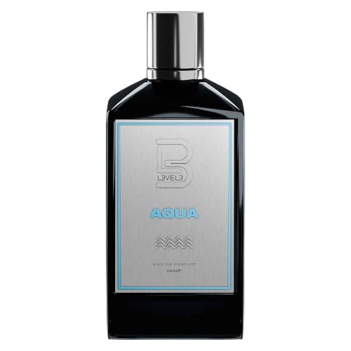 L3 Level 3 Eau de Parfum Cologne for Men - Long Lasting EDP - Mint, Lavender, Amberwood Notes - 3.38 fl oz (Aqua) Beauty & Personal Care L3