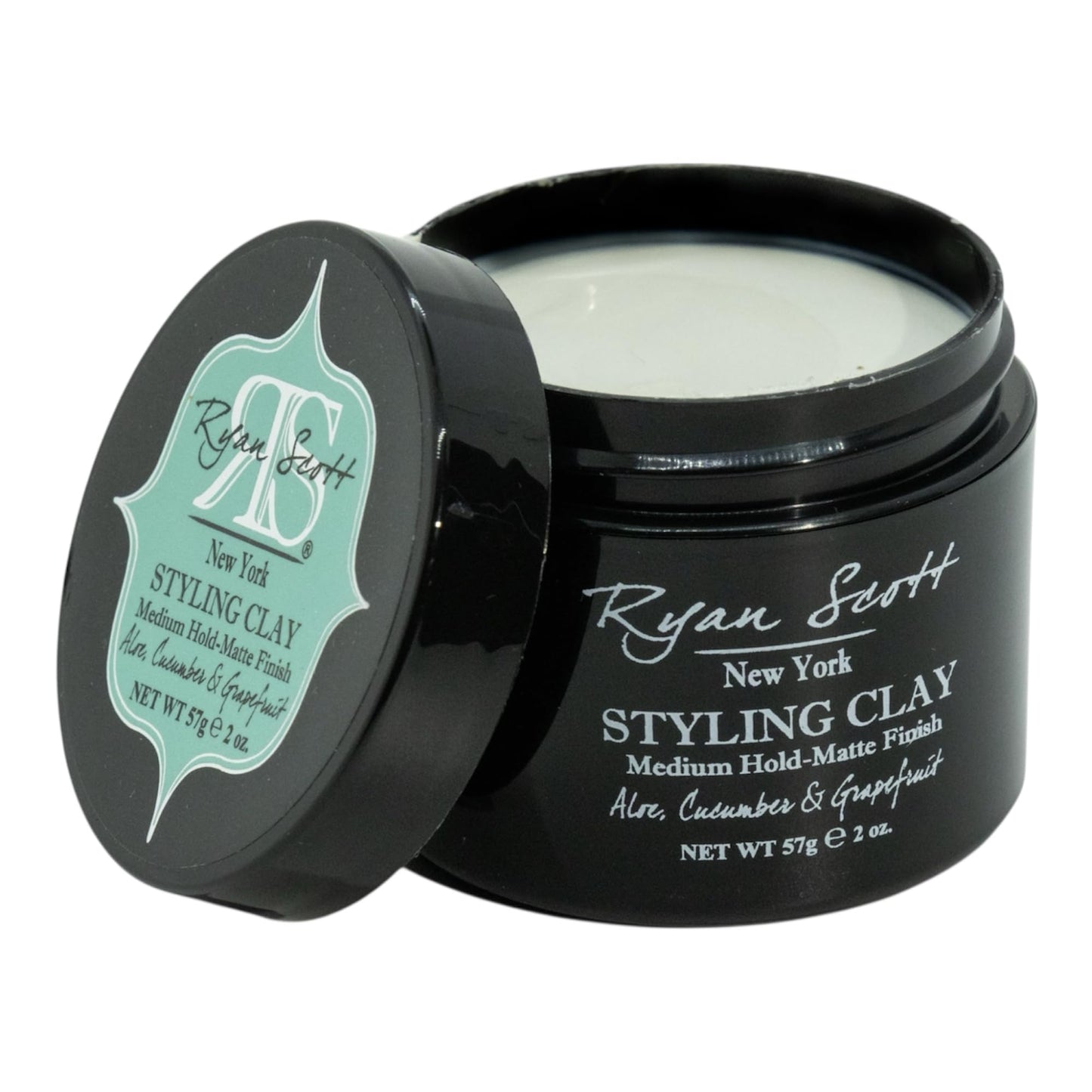 Ryan Scott Styling Clay - Medium Hold with a Matte Finish. Aloe, Cucumber, & Grapefruit Fragrance. Beauty & Personal Care RYAN SCOTT RS