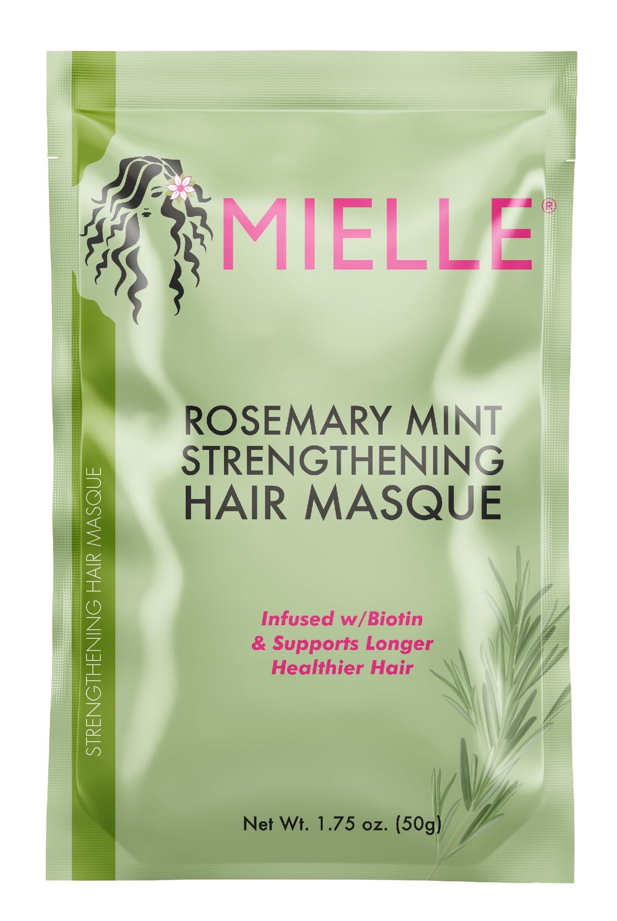 Mielle Rosemary Mint Strengthening Hair Masque w/Biotin 1.75 (Pack of 3)