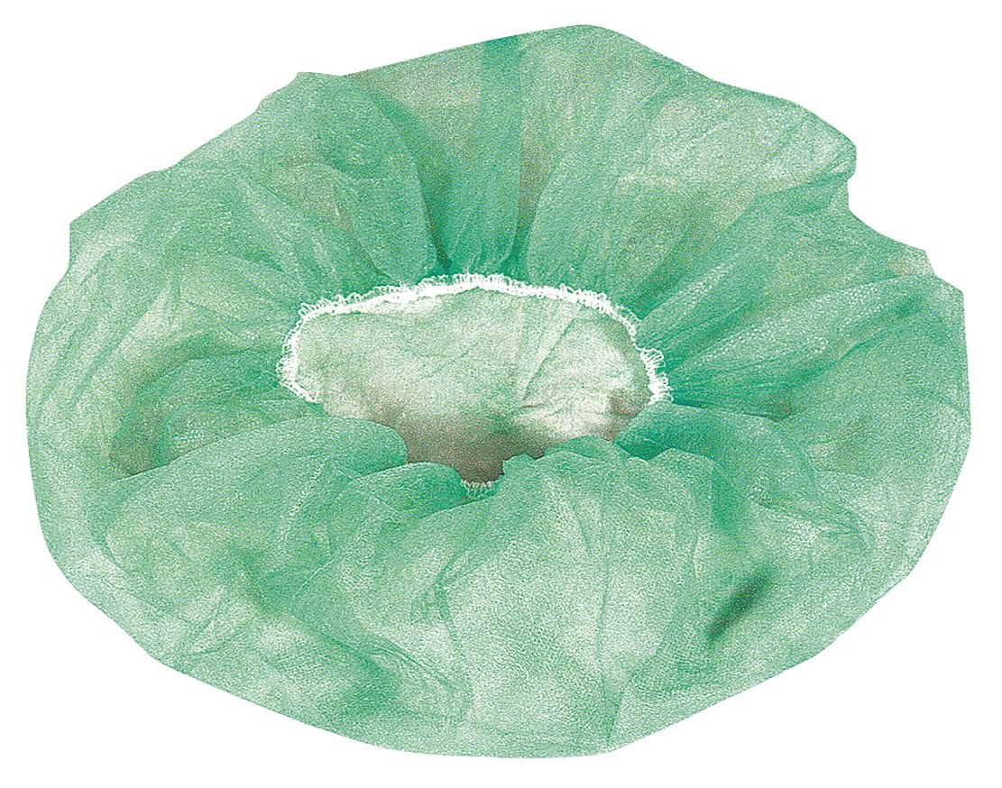 Bouffant Cap, PP, 24 in, Green, PK1000 Beauty and Personal Care Cellucap