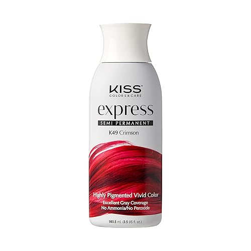 Kiss: Express Semi Permanent Hair Color - Crimson K49-Crimson Beauty & Personal Care Kiss Express