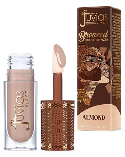 Juvia’s Place Bronzed Liquid Bronzer - Almond - Liquid Bronzer for Face with Silky Blendable Texture - Buildable Coverage for Natural Contour Beauty & Personal Care Juvia's Place