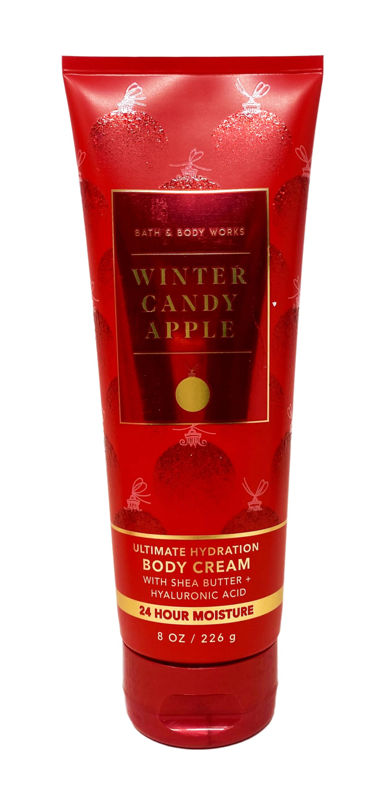 Bath & Body Works Winter Candy Apple Gift Bag Set - Fine Fragrance Mist, Body Cream, Body Wash and Hand Cream With a Himalayan Salts Springs Sample Beauty and Personal Care Bath & Body Works