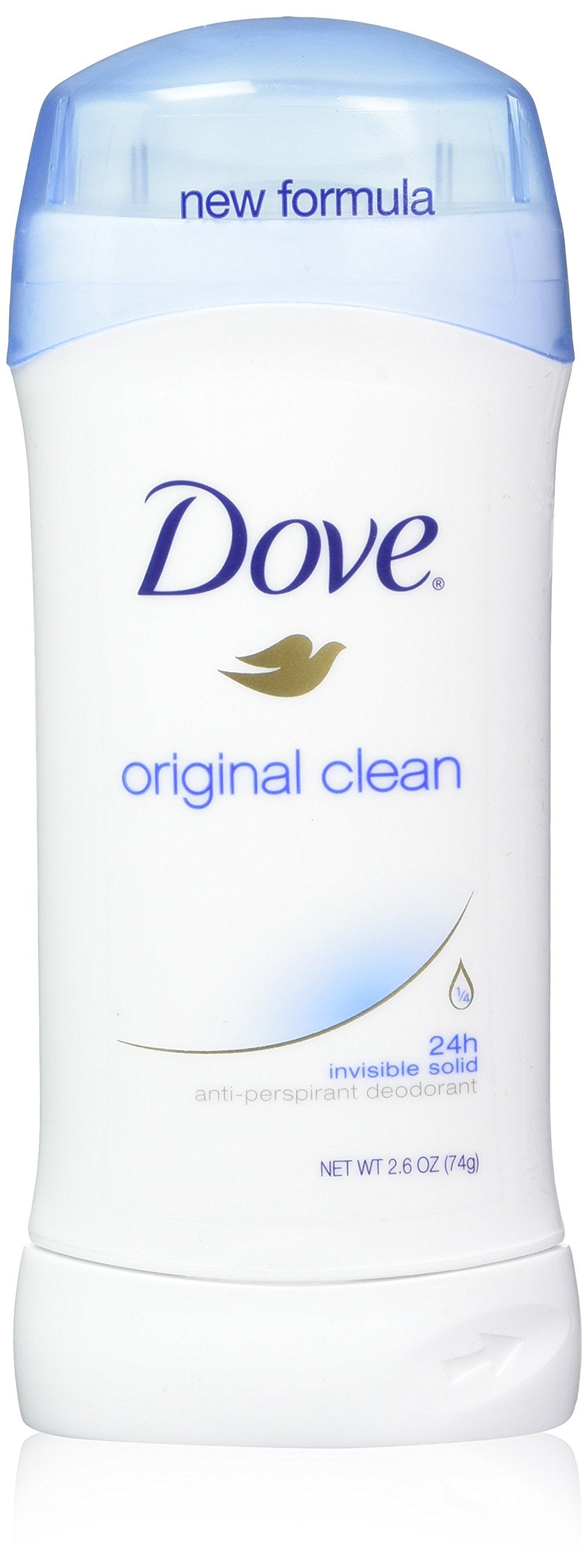 Dove Antiperspirant Deodorant Original Clean 2.6 oz, Twin Pack (Pack of 2) Beauty and Personal Care Dove