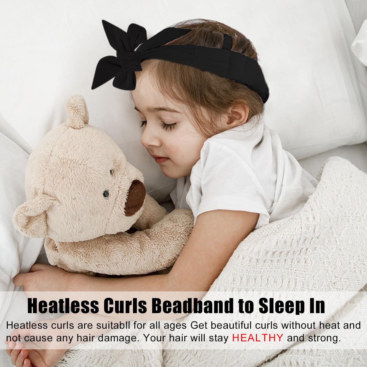 Heatless Velvet Hair Curlers to Sleep in Heatless Curling Rod Headband For Long Hair Overnight No Heat Curls for Women Long Hair Waves - 6 Pieces Set Beauty & Personal Care Ailsa