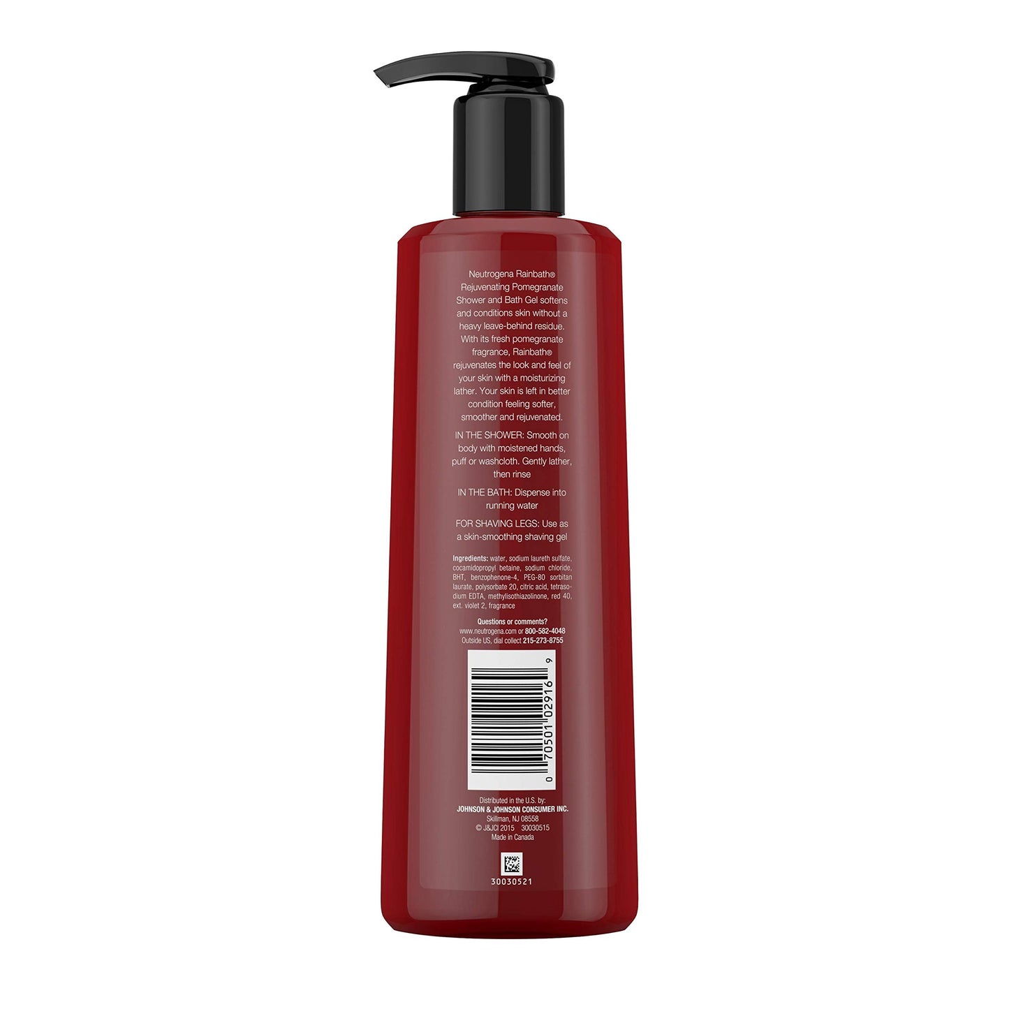 Neutrogena Rainbath Rejuvenating Shower and Bath Gel, Pomegranate, 16 Fl Oz Beauty & Personal Care Neutrogena