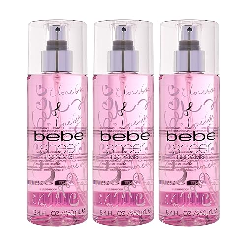 Bebe Sheer Body Mist - Body Spray for Women - Perfume Mist Sensual and Flirtatious Women's Fragrance with Citrus Cocktail, Pink Peony, and Sandalwood Beauty & Personal Care bebe