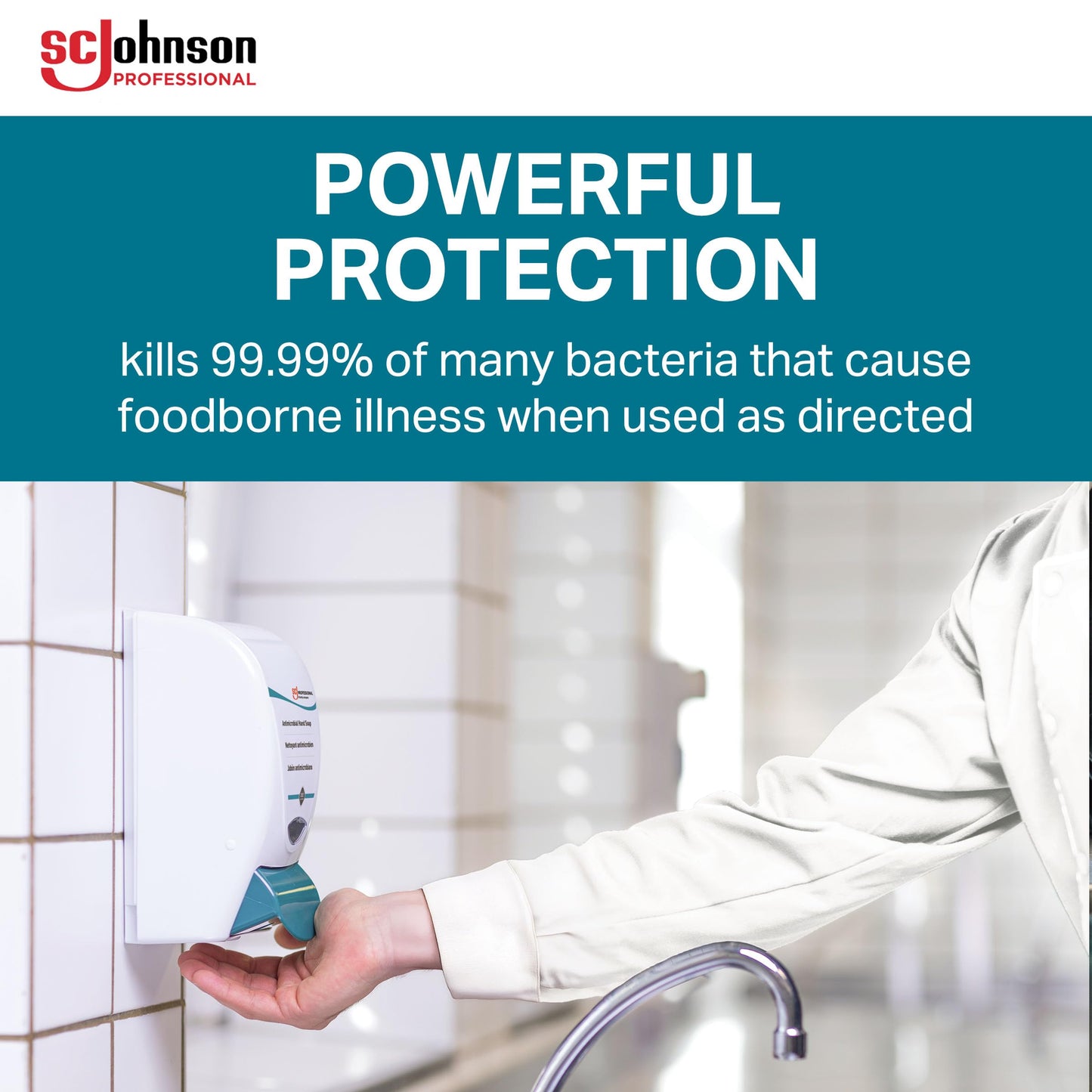 SC Johnson Professional AgroBac PURE Foam Wash, E2 Rated Antimicrobial Hand Soap for Food Handling, 1 Liter Cartridge, for Professional Use Only Beauty & Personal Care SC Johnson Professional