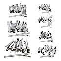 Shapenty 7 Sizes Metal Hair Clips Alligator Teeth Prongs Hair Clips Hairpins Clamps Holders for Women Girl Hair Bow Accessories Making Hair Salon DIY Beauty & Personal Care Shapenty
