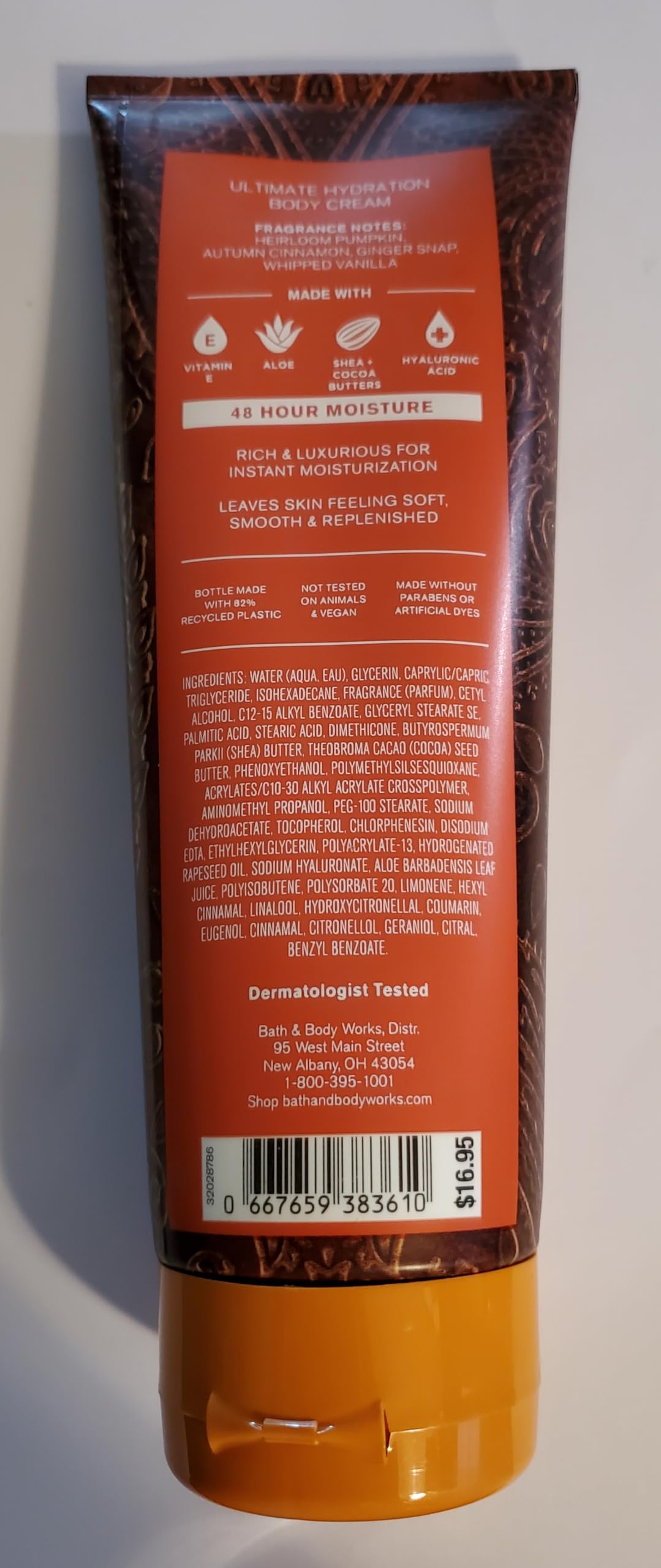 Bath & Body Works Sweet Cinnamon Pumpkin Ultimate Hydration Body Cream 8 Ounces Pack of 2 Beauty & Personal Care Bath & Body Works