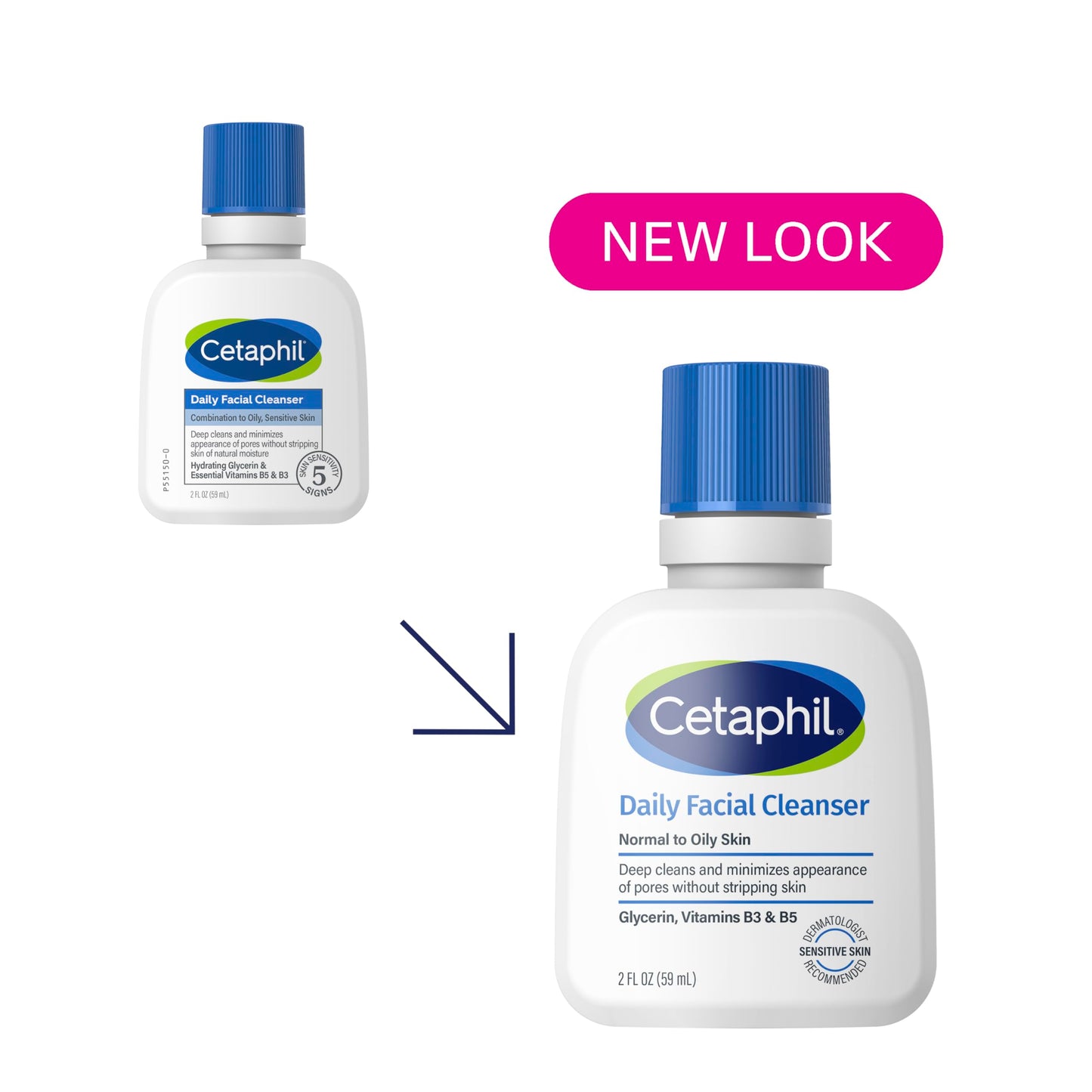 Cetaphil Face Wash, Travel Size Toiletries, Daily Facial Cleanser for Sensitive, Combination to Oily Skin, 2 oz 12 Pack, Gentle Foaming, Soap Free Beauty & Personal Care Cetaphil