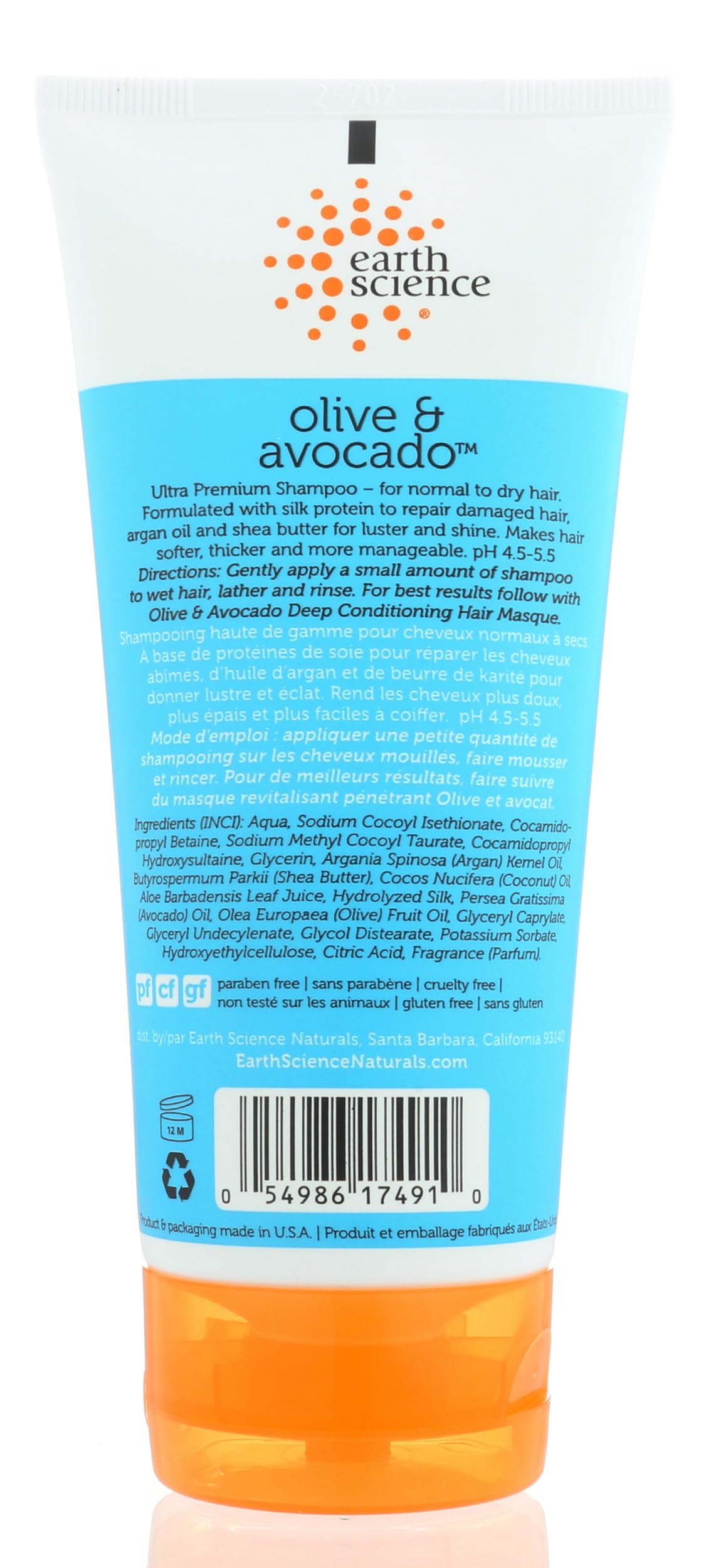 Earth Science Deep Conditioning Shampoo, 6 FZ