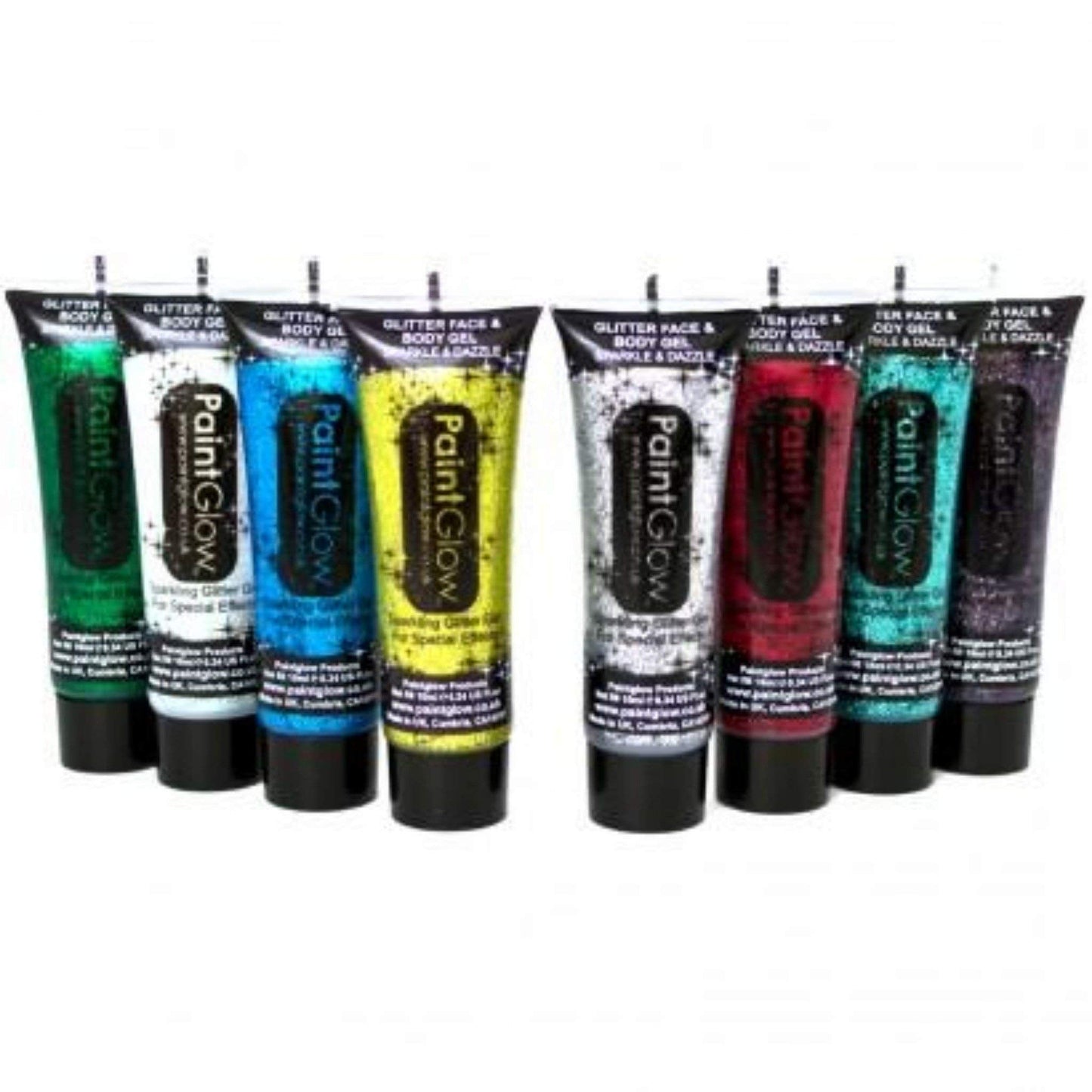 Paint Glow Holographic Fine Face & Body Glitter Gel (Gold) Beauty & Personal Care PaintGlow