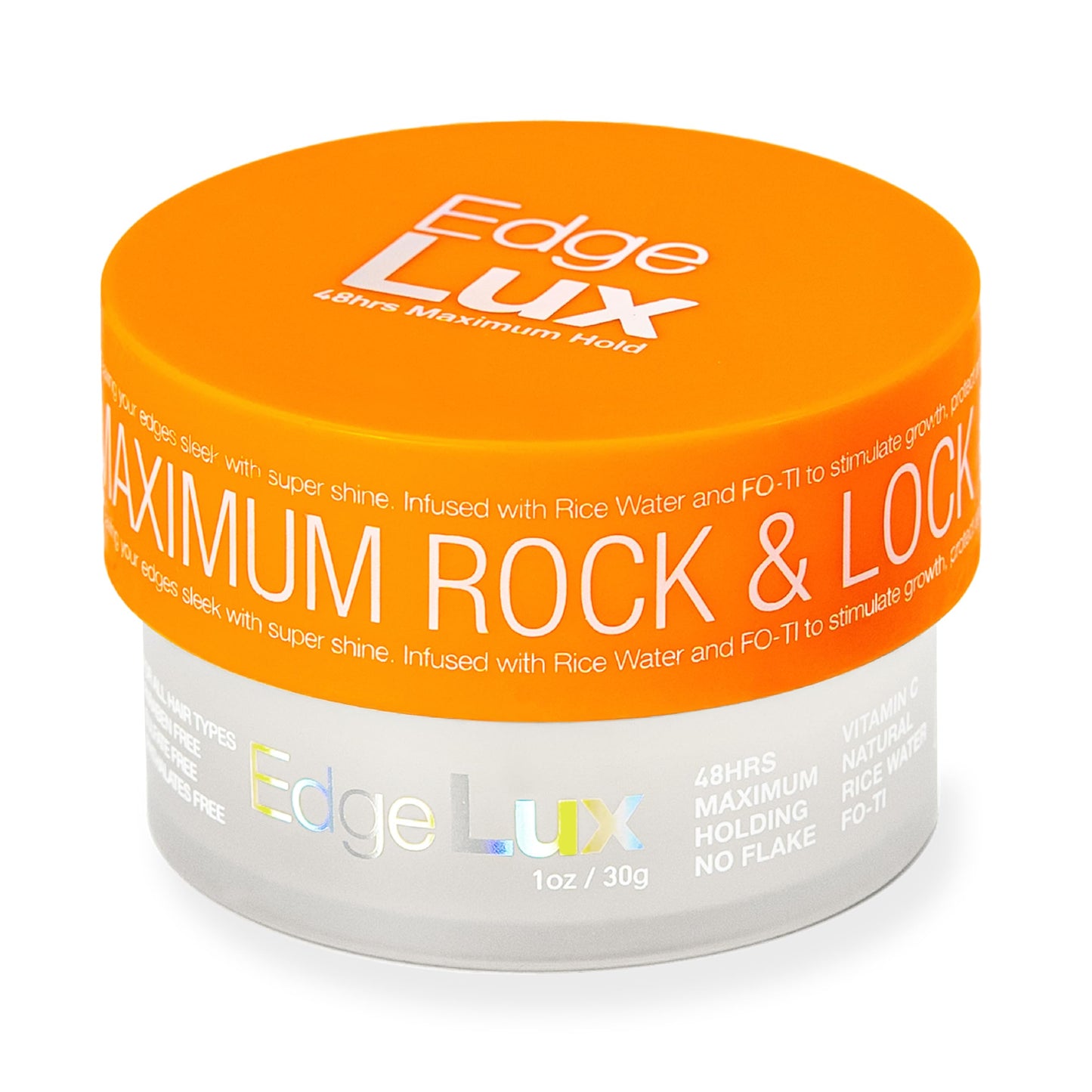 Lux Collection Edge Control Gel for 4C Hair - 48 Hour Maximum Hold Edge Control, Edge Lux with Castor Oil, Keratin & Biotin, Non-Flaking Styling Gel Beauty & Personal Care Lux Collection