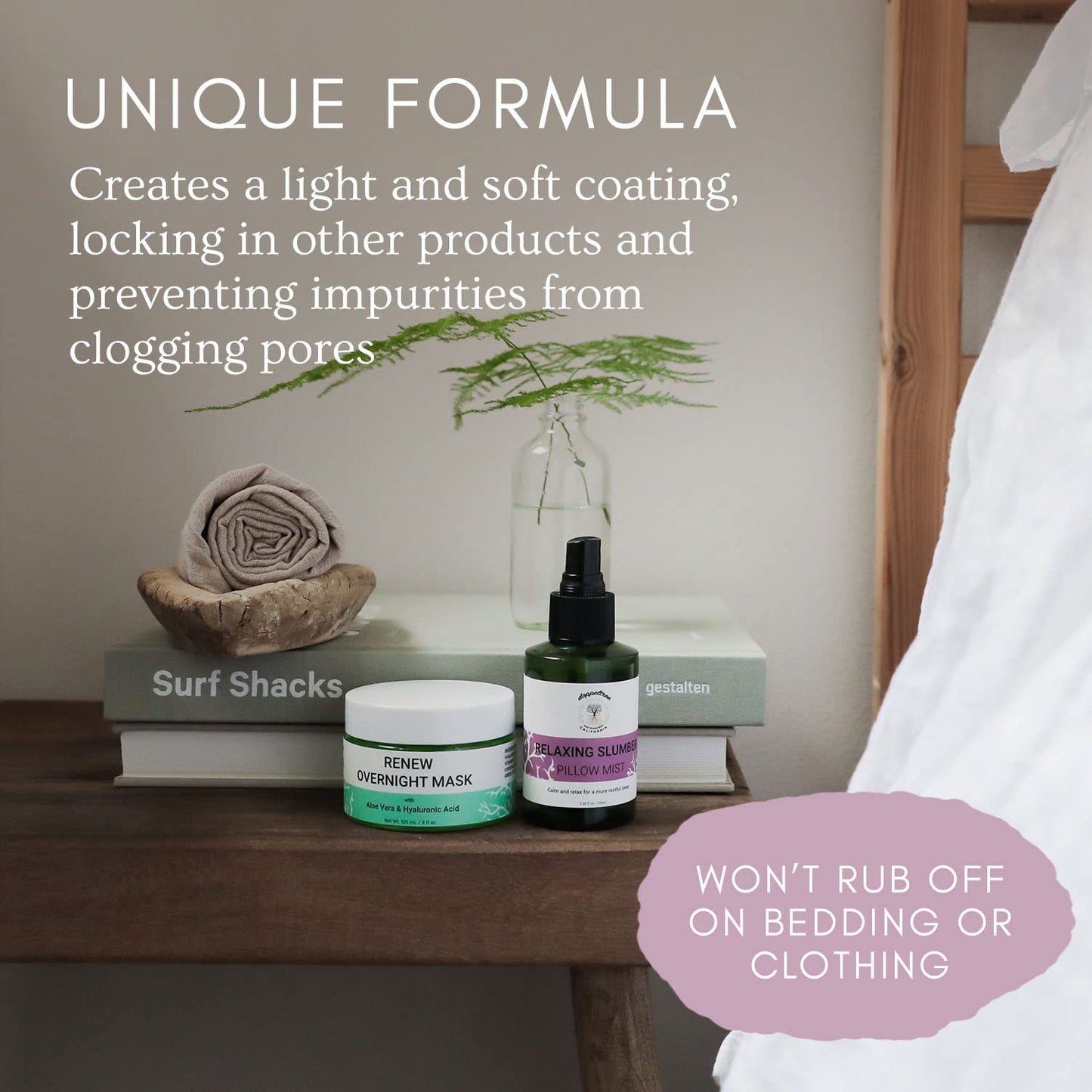 Doppeltree RENEW Overnight Face Mask with Aloe Vera Gel & Hyaluronic Acid, Anti Aging Hydrating Facial Mask for All Skin Types, Night Time Skin Care Beauty & Personal Care Doppeltree