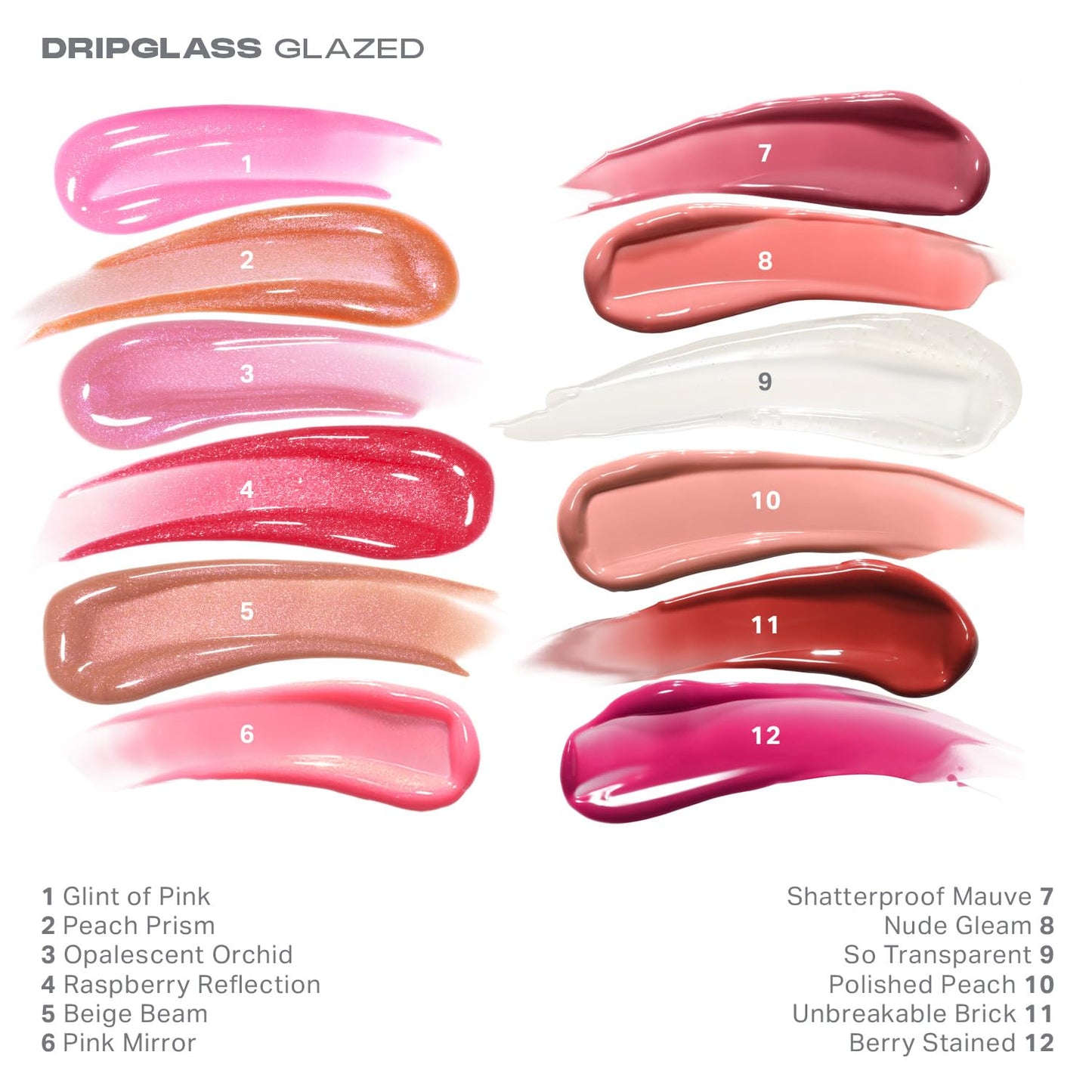 MORPHE Dripglass High Shine Lip Gloss - Semi-Sheer or Full Coverage Lip Color with Glass-Like Shine and Nonsticky Finish - Infused With Squalane & Beauty & Personal Care MORPHE