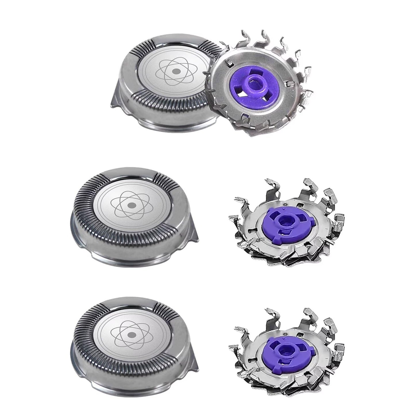 3 Pcs Electric Shaver Head For Phi&lips Norel&co 7310XL 7315XL 7325XL 7340XL 7345XL 7350XL Beauty and Personal Care JRSHOME