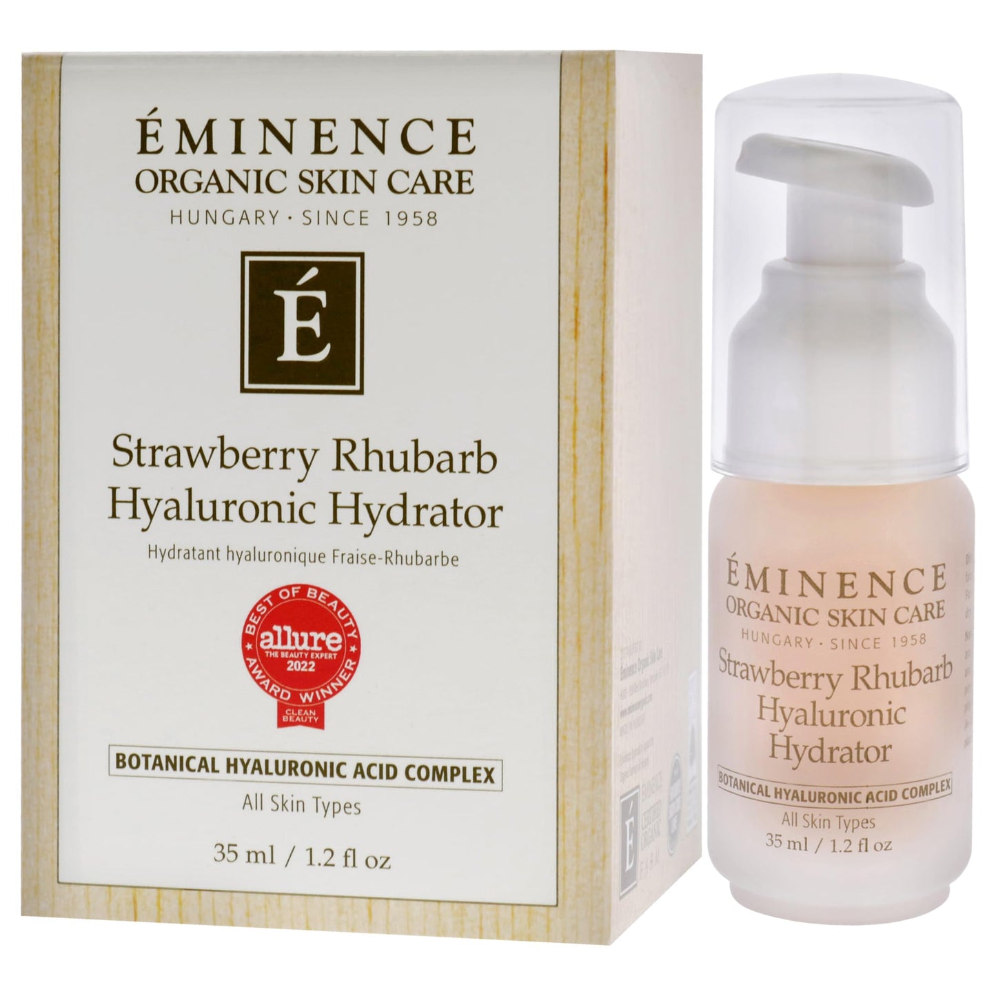 Eminence Strawberry Rhubarb Hyaluronic Hydrator for Unisex - 1.2 oz Cream Beauty & Personal Care Eminence