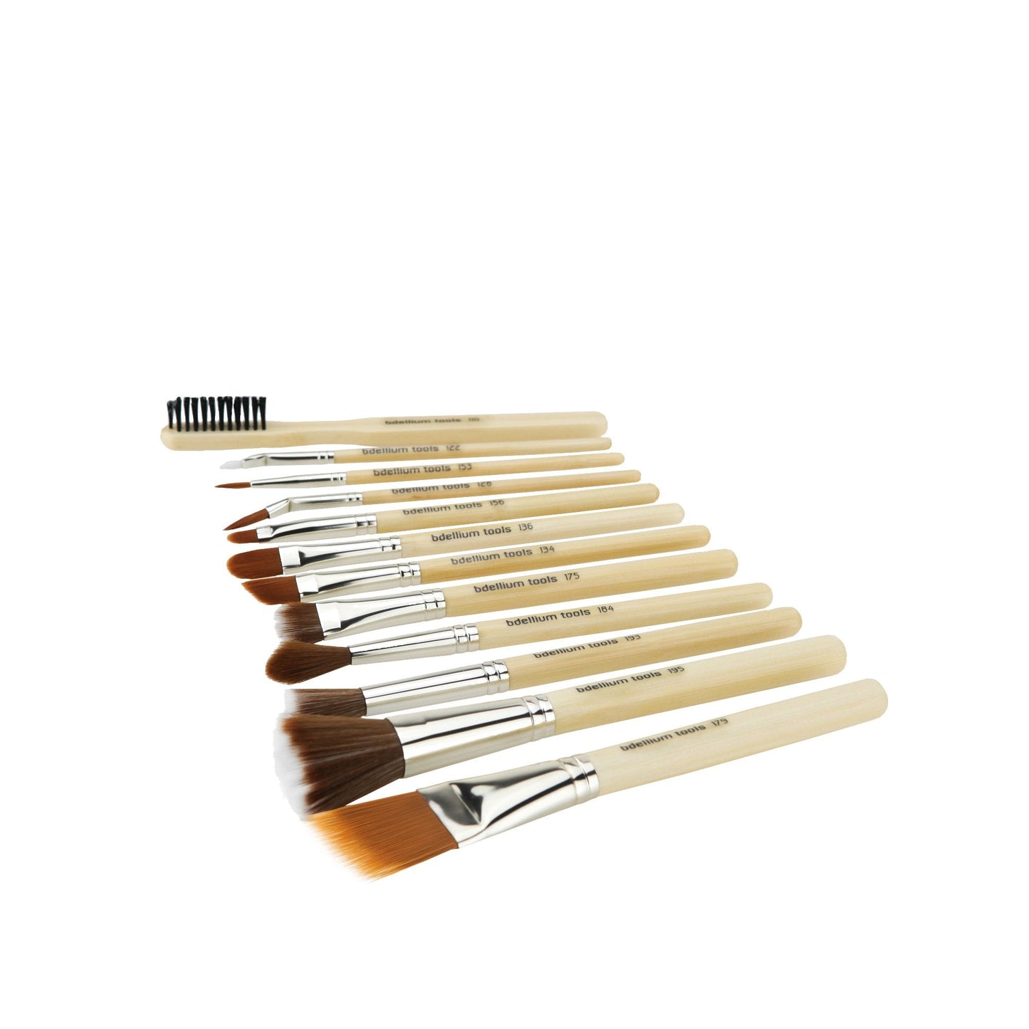 Bdellium Tools Professional Makeup Brush Special Effects SFX Series - 12 pc. Brush Set with Double Pouch (1st Collection) Beauty & Personal Care BDELLIUM TOOLS