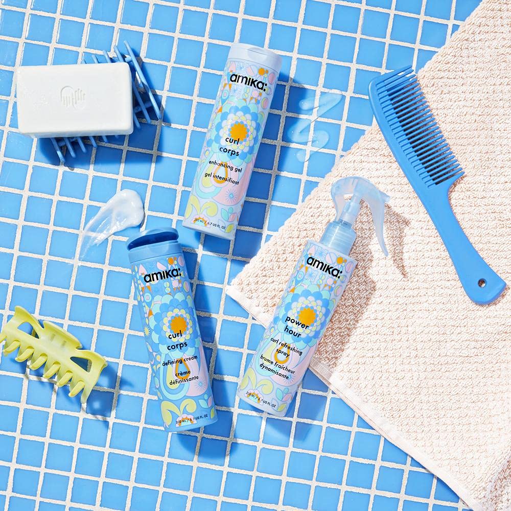amika power hour curl refreshing spray Beauty & Personal Care Amika