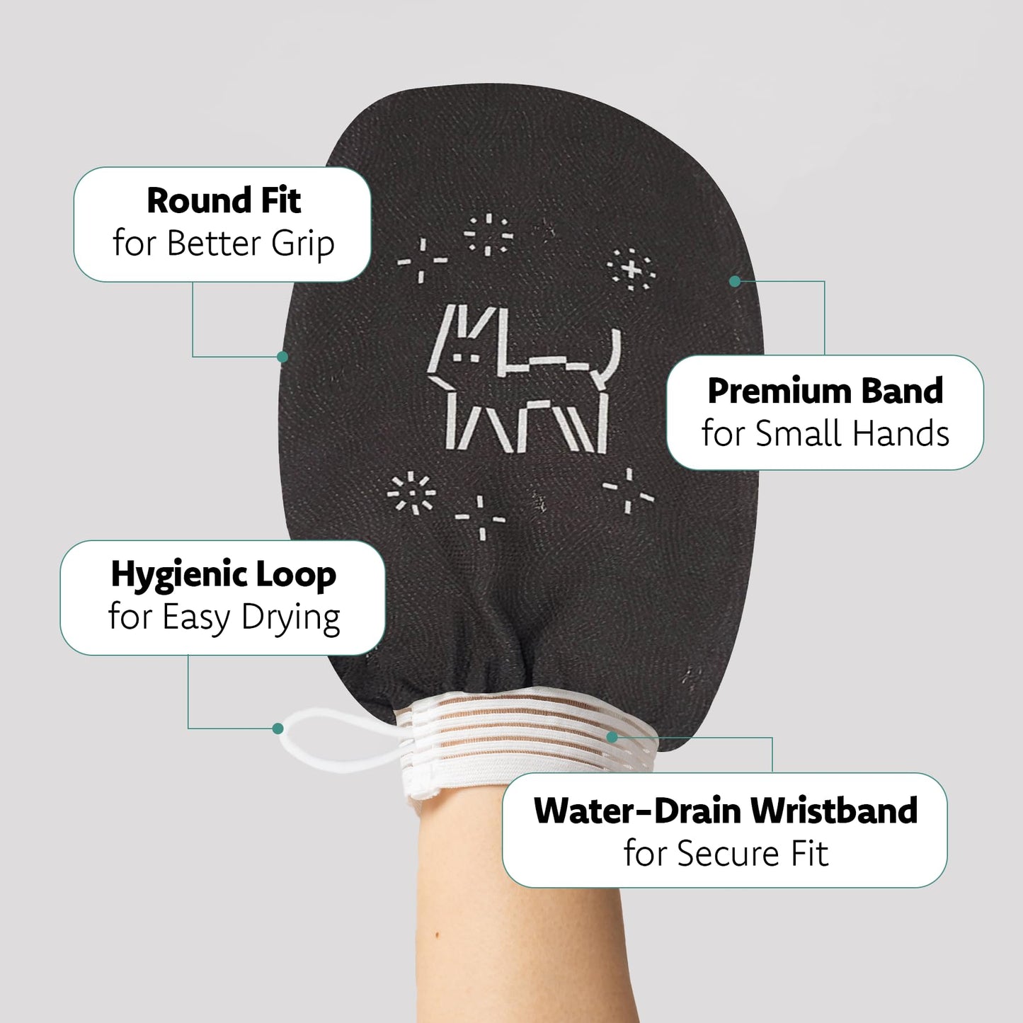 Ttaemigo Band White Exfoliating Mitt for Body (2pc) - ttaemigo is a premium exfoliating mitt made from the secret exfoliation method of the Korean Beauty and Personal Care ttaemigo