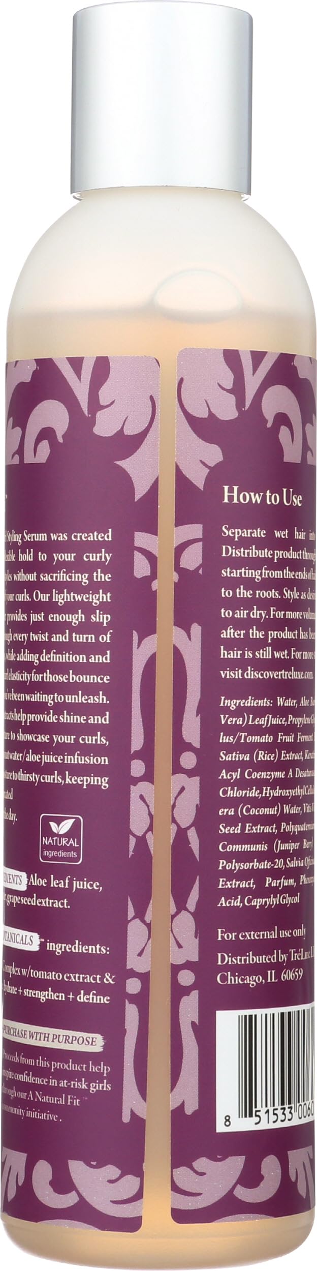 Treluxe, Styling Serum Reflex Curl, 8 Ounce