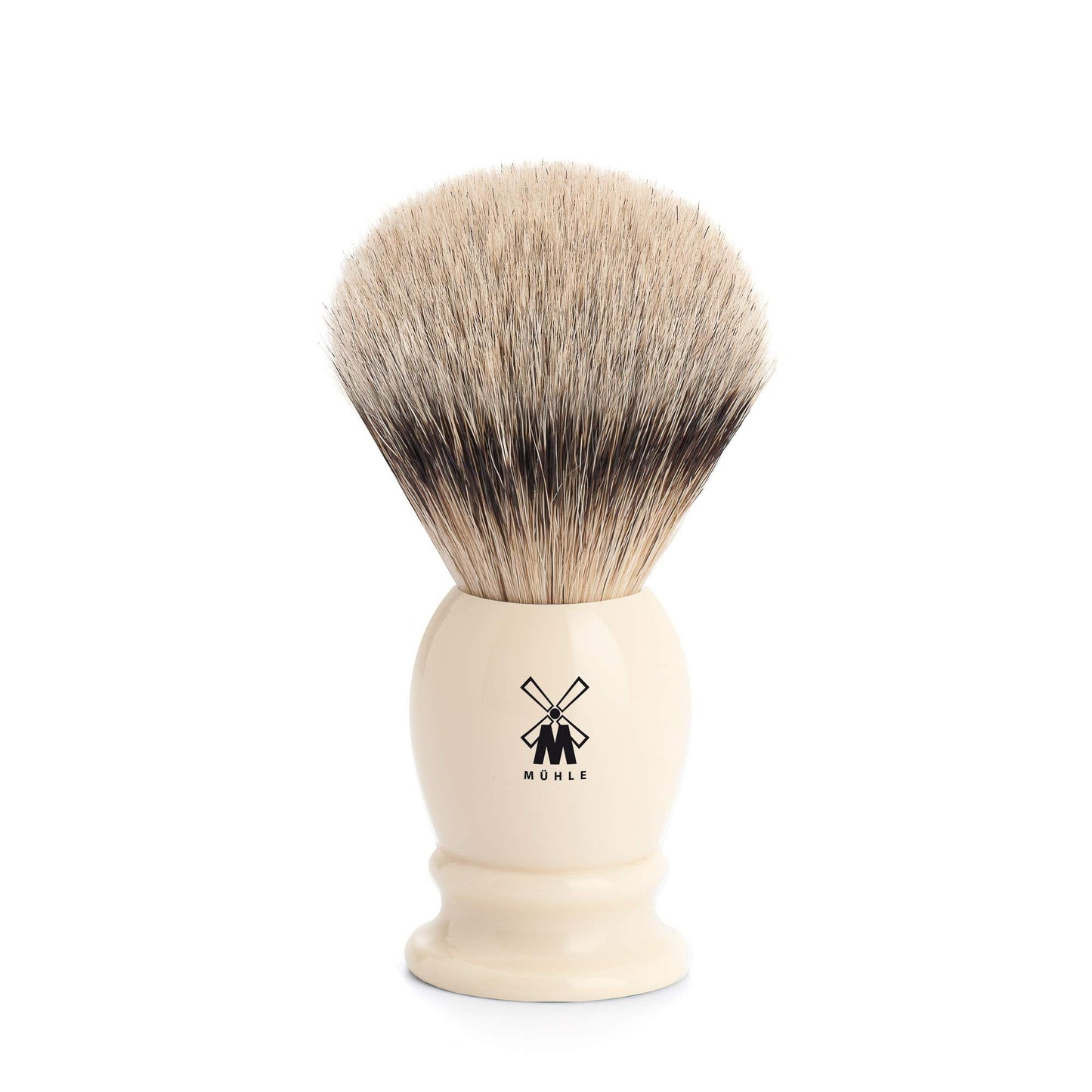 MÜHLE CLASSIC Silvertip Badger Shaving Brush for Men, Polished Resin Grip Beauty and Personal Care MÜHLE