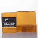 The Highland Soap Company, Handmade Scottish Organic Vegetable Oil Glycerin Soap Bar, Whisky & Honey, 5.3oz (Pack of 1) Beauty & Personal Care HIGHLAND SOAP CO
