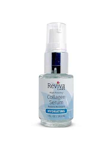 Reviva High Potency Collagen Face Serum Boosts Skin Moisture - 1 Oz Beauty & Personal Care Reviva Labs