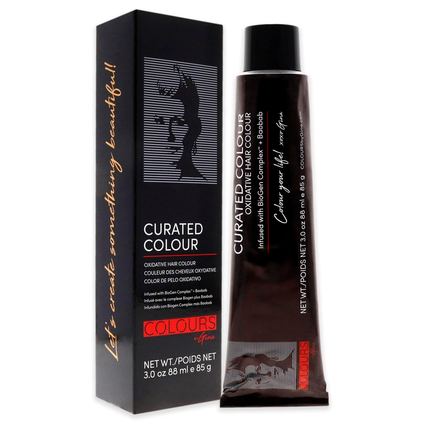 Colours By Gina Curated Colour - 6.3-6G Dark Golden Blonde by Colours By Gina for Unisex - 3 oz Hair Color Beauty & Personal Care Colours By Gina