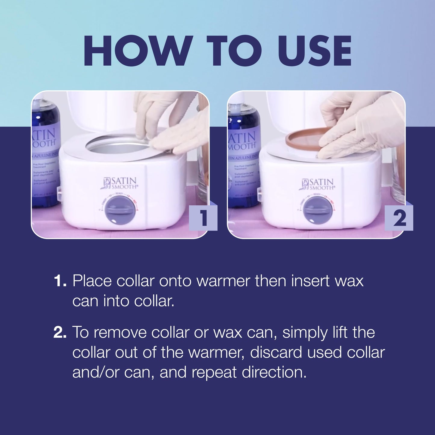 Satin Smooth Universal Wax Warmer Collars - Disposable Protective Rings for Wax Pots, 20 Count Beauty and Personal Care SATIN SMOOTH