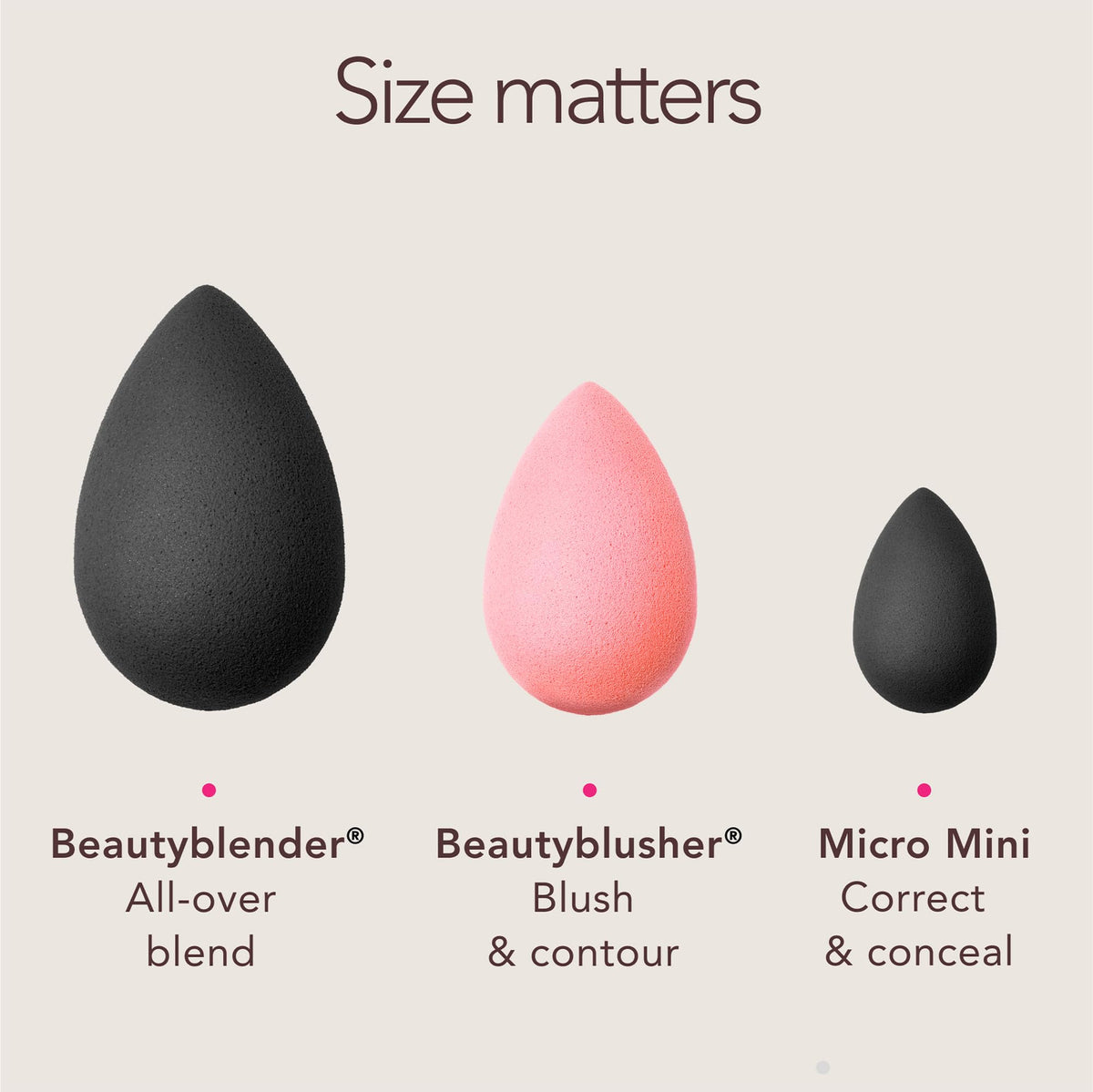 Beautyblender® | Pro Blender Makeup Sponge | Blend Liquid Foundations, Powders and Creams | Streak Free Application | Vegan, Cruelty Free | Made in