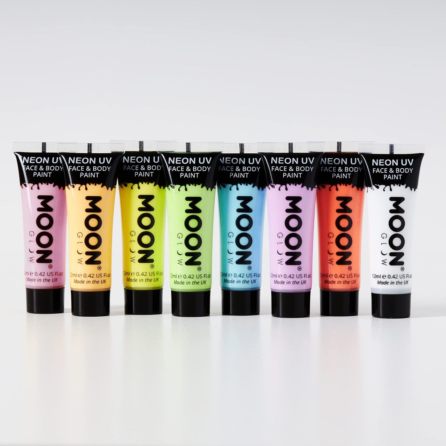 Moon Glow - 0.42oz Blacklight Neon UV Face & Body Paint - Pastel Green Beauty & Personal Care Moon Glow