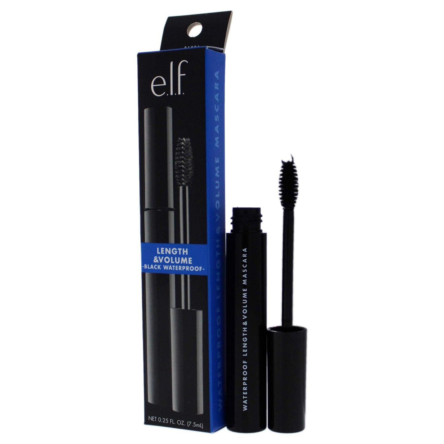 e.l.f. Waterproof Lengthening and Volumizing Mascara, Black, 0.3 Fl Oz Beauty & Personal Care e.l.f.