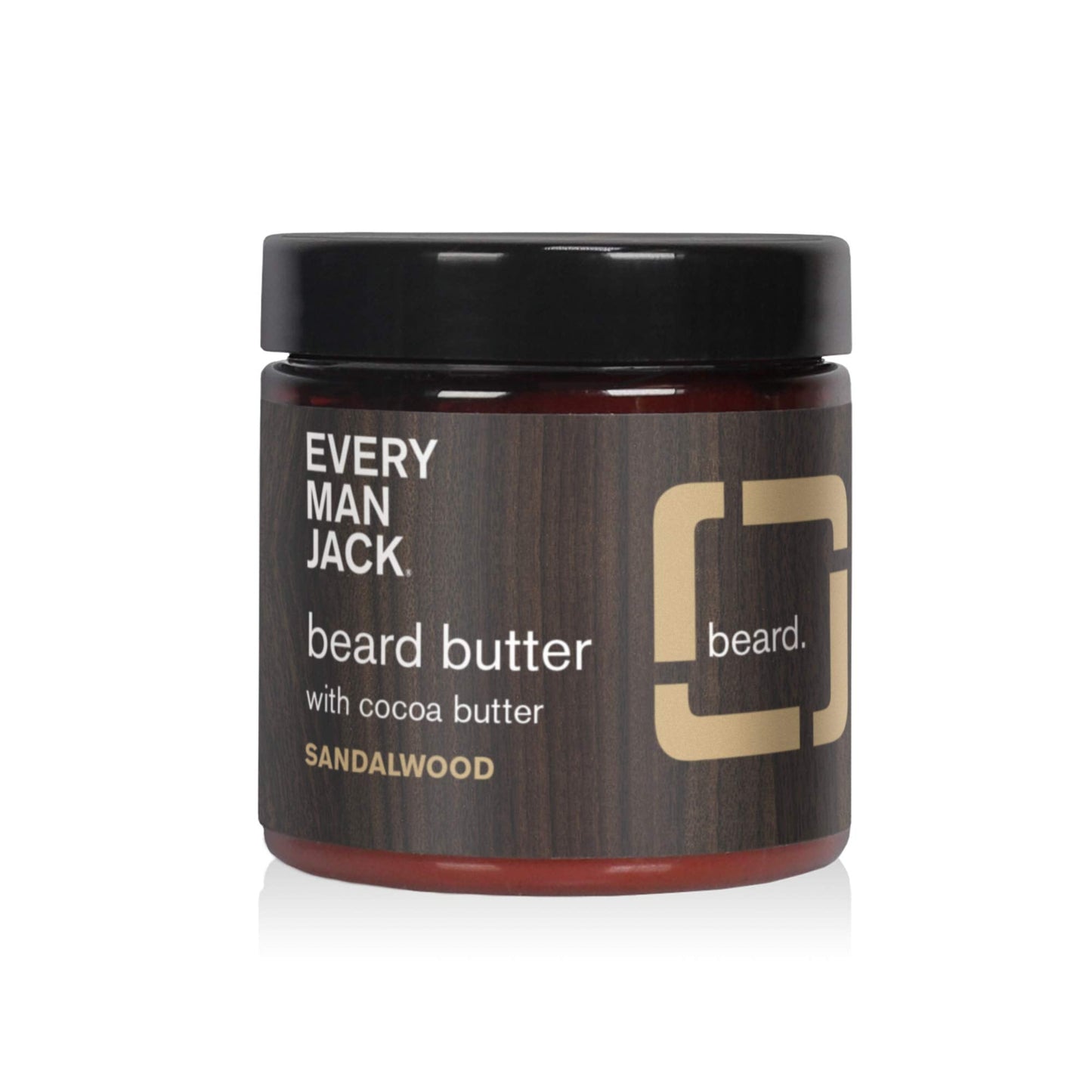 Every Man Jack Beard Butter- Subtle Sandalwood Fragrance - Rejuvenates, Hydrates, and Styles Dry, Unruly Beards While Relieving Itch - Naturally Beauty & Personal Care Every Man Jack