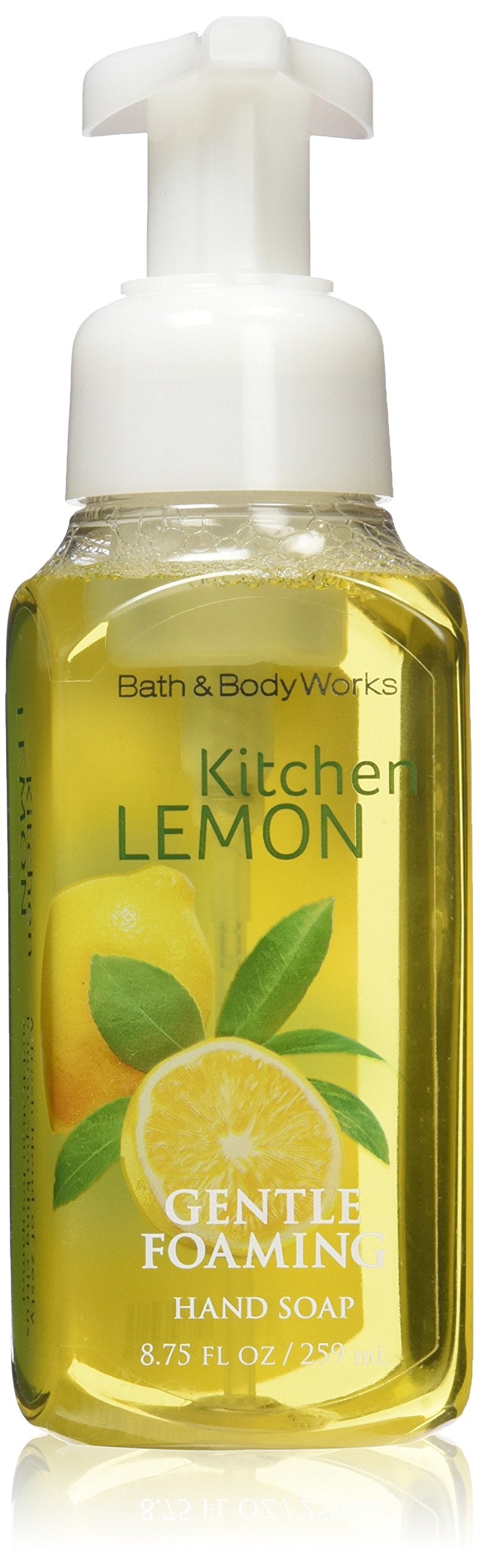 Bath & Body Works Kitchen Lemon Gentle Foaming Hand Soap Beauty & Personal Care Bath & Body Works