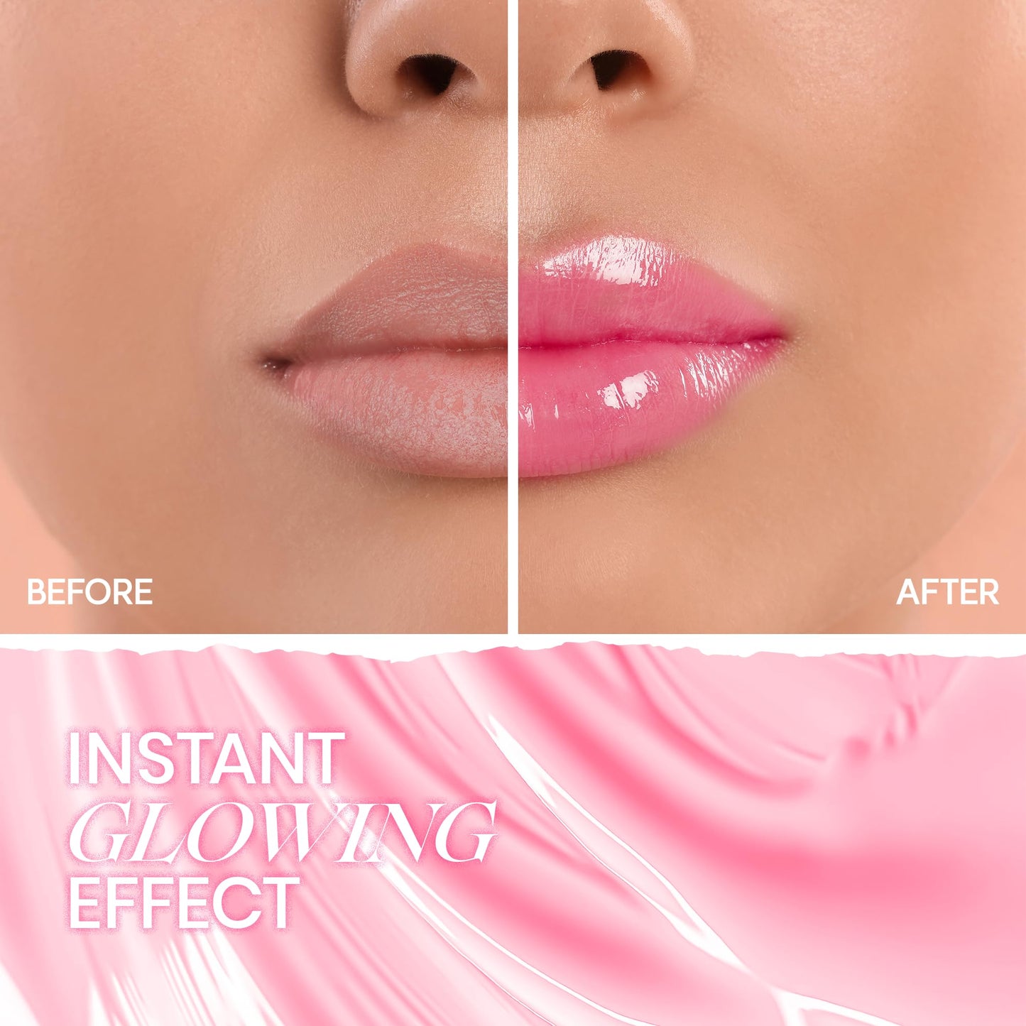 NOLAHOUR Glowing Color Lip Balm (Coral Pink) Beauty and Personal Care NOLAHOUR