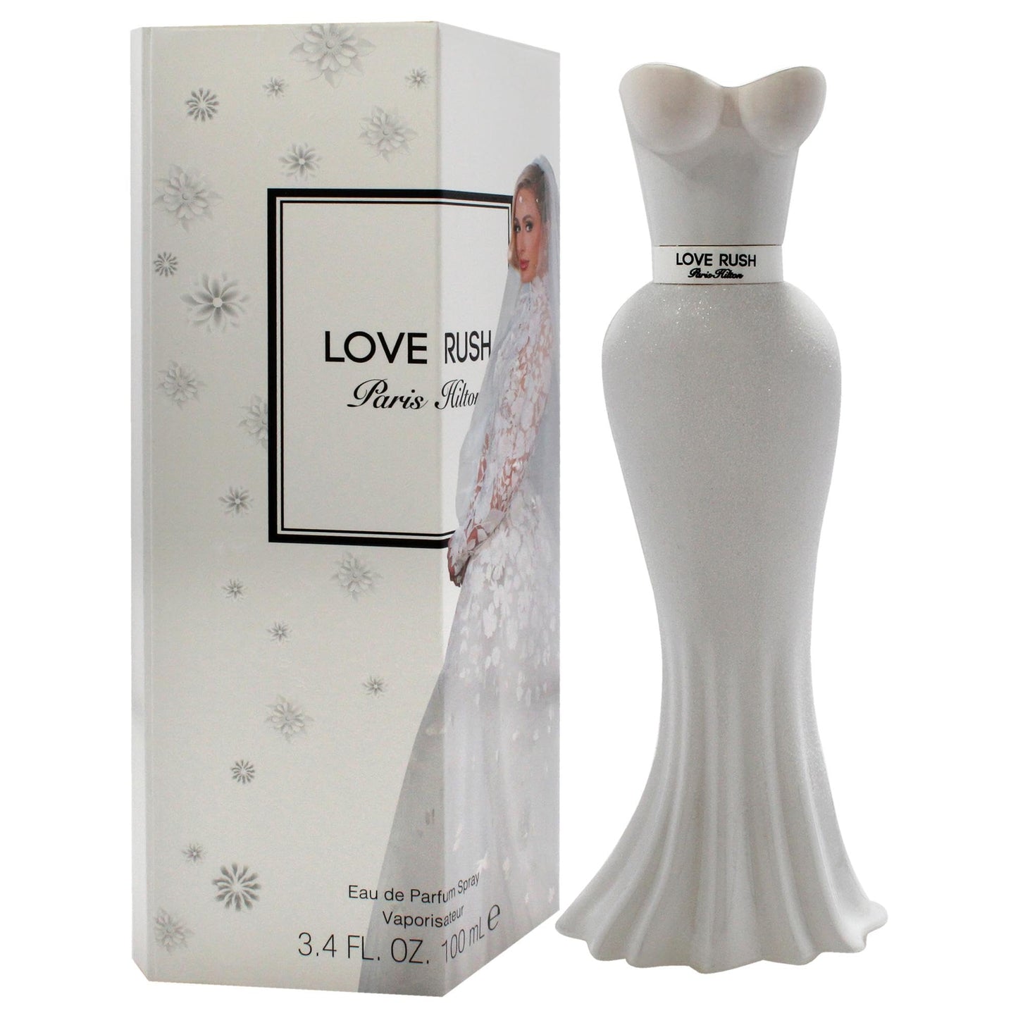 Paris Hilton Love Rush Eau de Parfum Spray Perfume for Women | Floral Fragrance | Notes of Italian Bergamot, Gardenia, Sandalwood and Vanilla | Beauty & Personal Care Paris Hilton