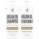 HerStyler Argan Oil Shampoo & Conditioner Set - Hydrating & Moisturizing for Dry, Damaged Hair - With Argan, Rosemary & Aloe - For Men & Women - 33.8 Beauty & Personal Care HerStyler