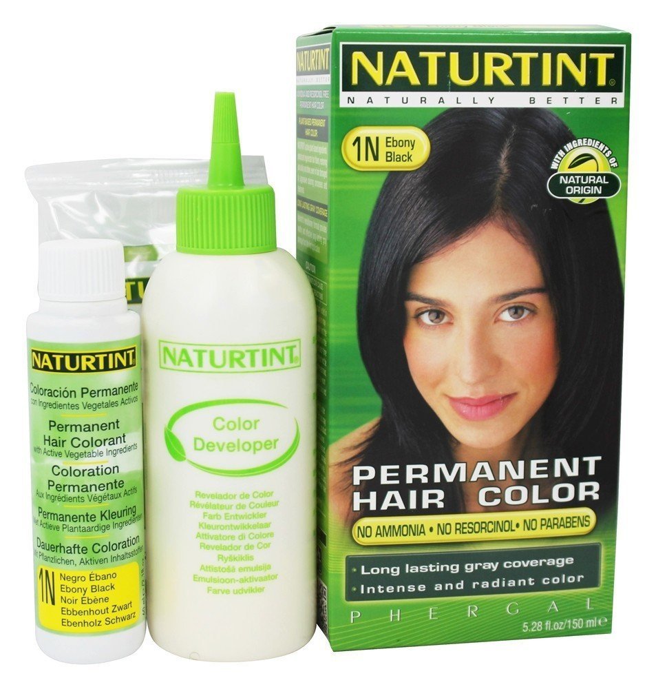 Naturtint Hr Clr 1n Ebony Blk Beauty & Personal Care Naturtint