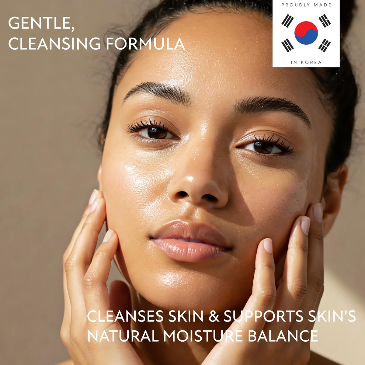 Hansi Naturals Korean SUNNI Star Bright Foam Cleanser 80ml 2.7fl oz. Glutathione - Moringa Oil