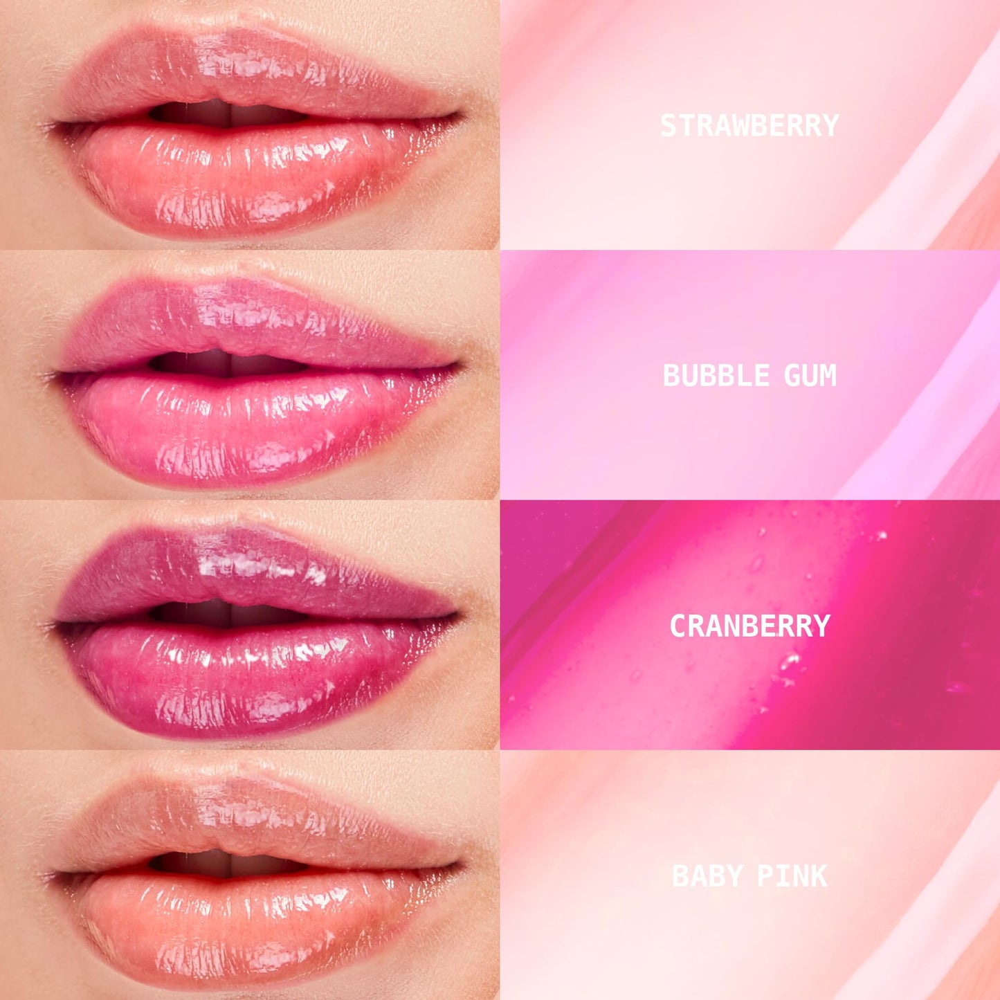 Ruby Kisses Lip Oil Booster, Hydrating Lip Gloss with Nourishing Natural Oil Blend, Jumbo Wand for Easy Application, Non-Sticky Formula Beauty & Personal Care Ruby Kisses