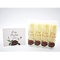 ZZYBIA Assorted Clear Vinyl Lip Balm Label Sticker for Lip Balm Tubes Containers 20pcs - Red Rose Beauty & Personal Care ZZYBIA
