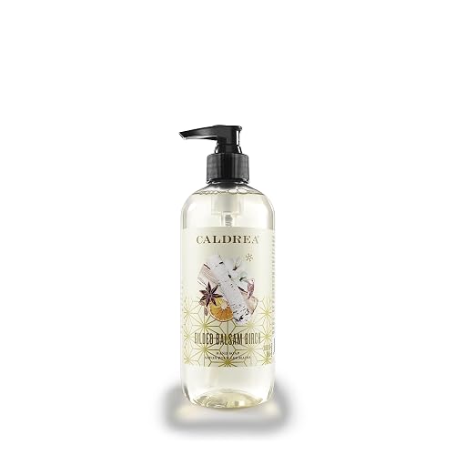 Caldrea Hand Wash Soap, Aloe Vera Gel, Olive Oil And Essential Oils To Cleanse And Condition, Gilded Balsam Birch, 10.8 Fl Oz Beauty & Personal Care Caldrea