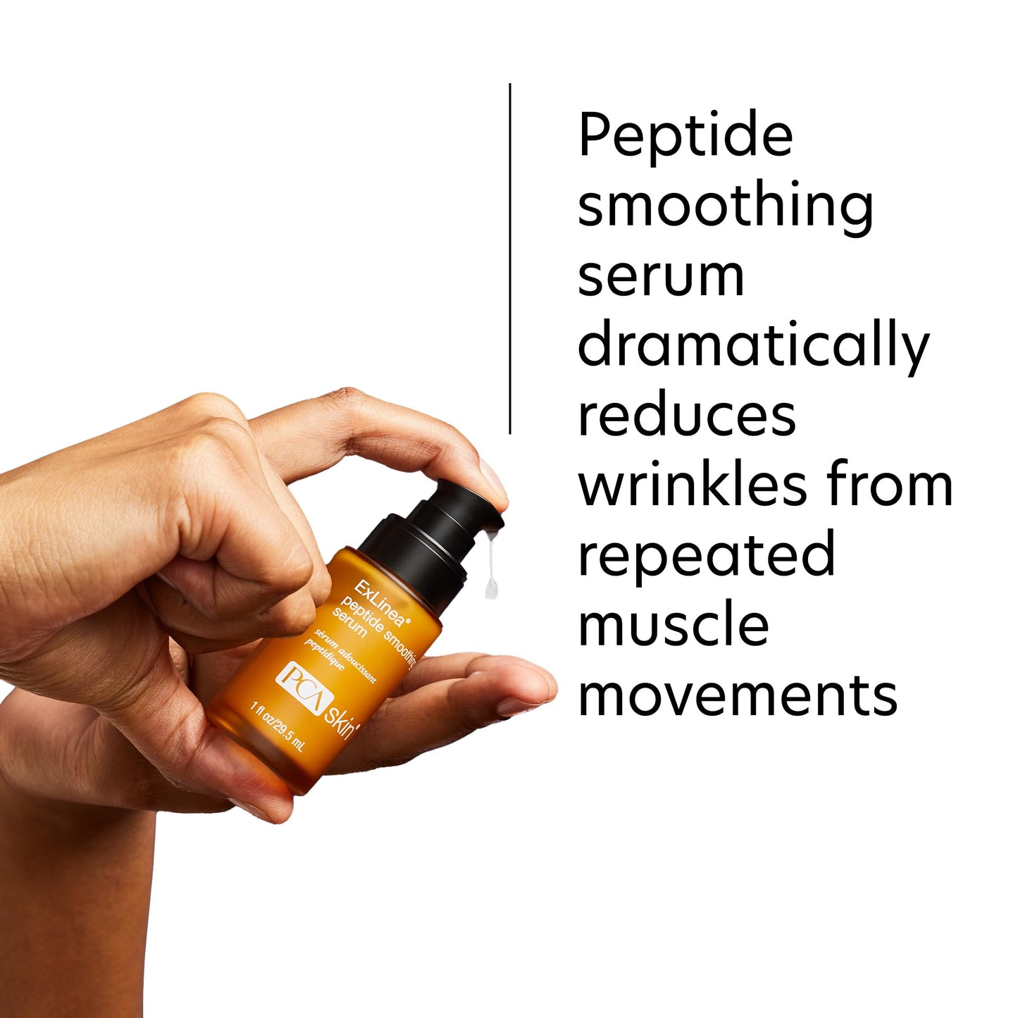PCA SKIN ExLinea Peptide Smoothing Face Serum, Spot Treatment Serum for Fine Lines and Wrinkles, Firms and Strengthens Aging Skin, Formulated Beauty & Personal Care PCA SKIN