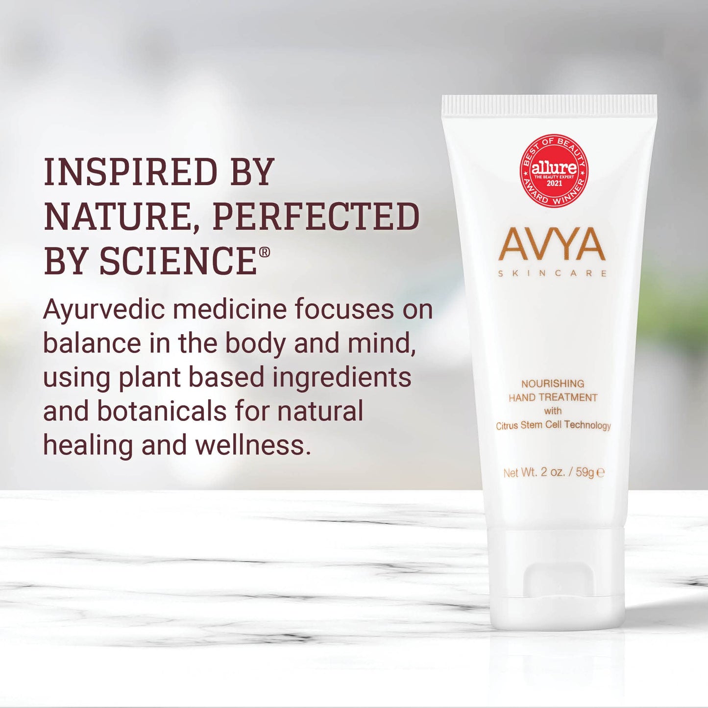 AVYA Hydrating Hand Lotion for Dry Skin - Nourishing Hand Healing Treatment for Dry and Ashy Skin/Hyaluronic Acid and Citrus Stem Cell Beauty & Personal Care Avya Skincare