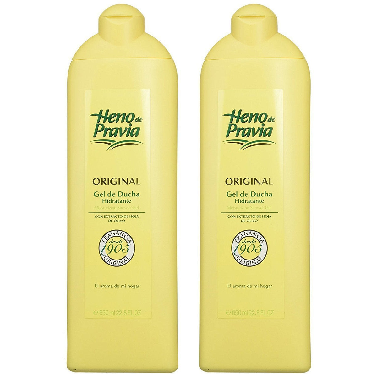 Heno de Pravia Shower Gel 22.5 Oz. 2-PACK Original Beauty & Personal Care Heno de Pravia