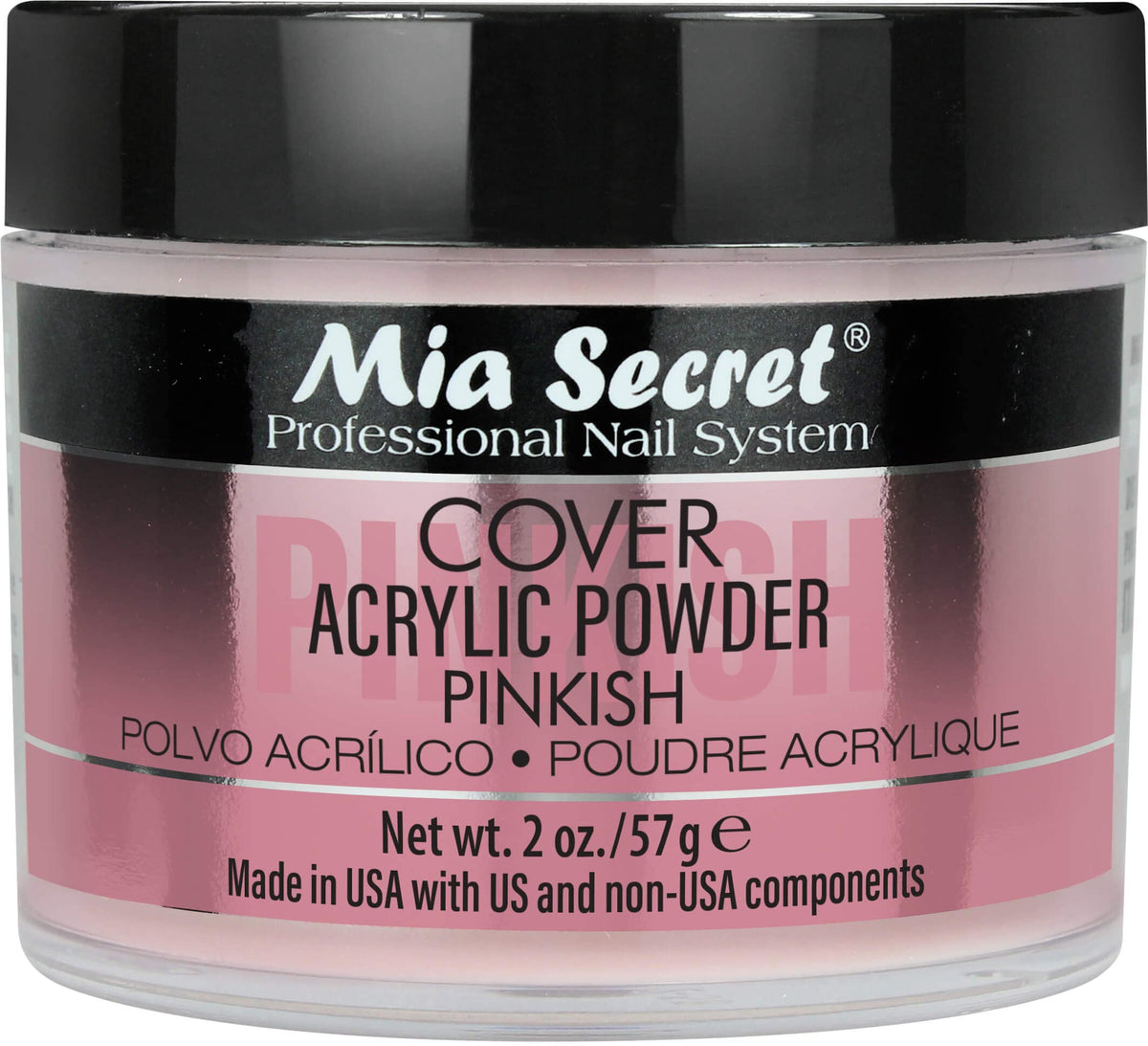 Mia Secret COVER PINKISH Acrylic Powder (2oz)