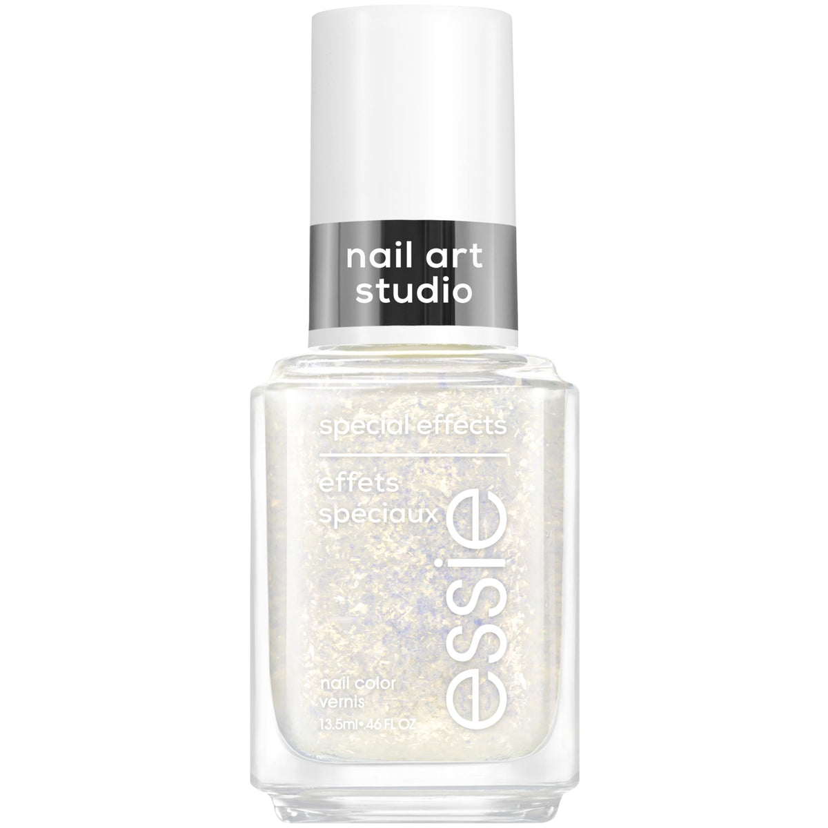 essie Nail Art Studio Special Effects Nail Polish, Gold, Vegan, Separated starlight, 0.46 fl oz