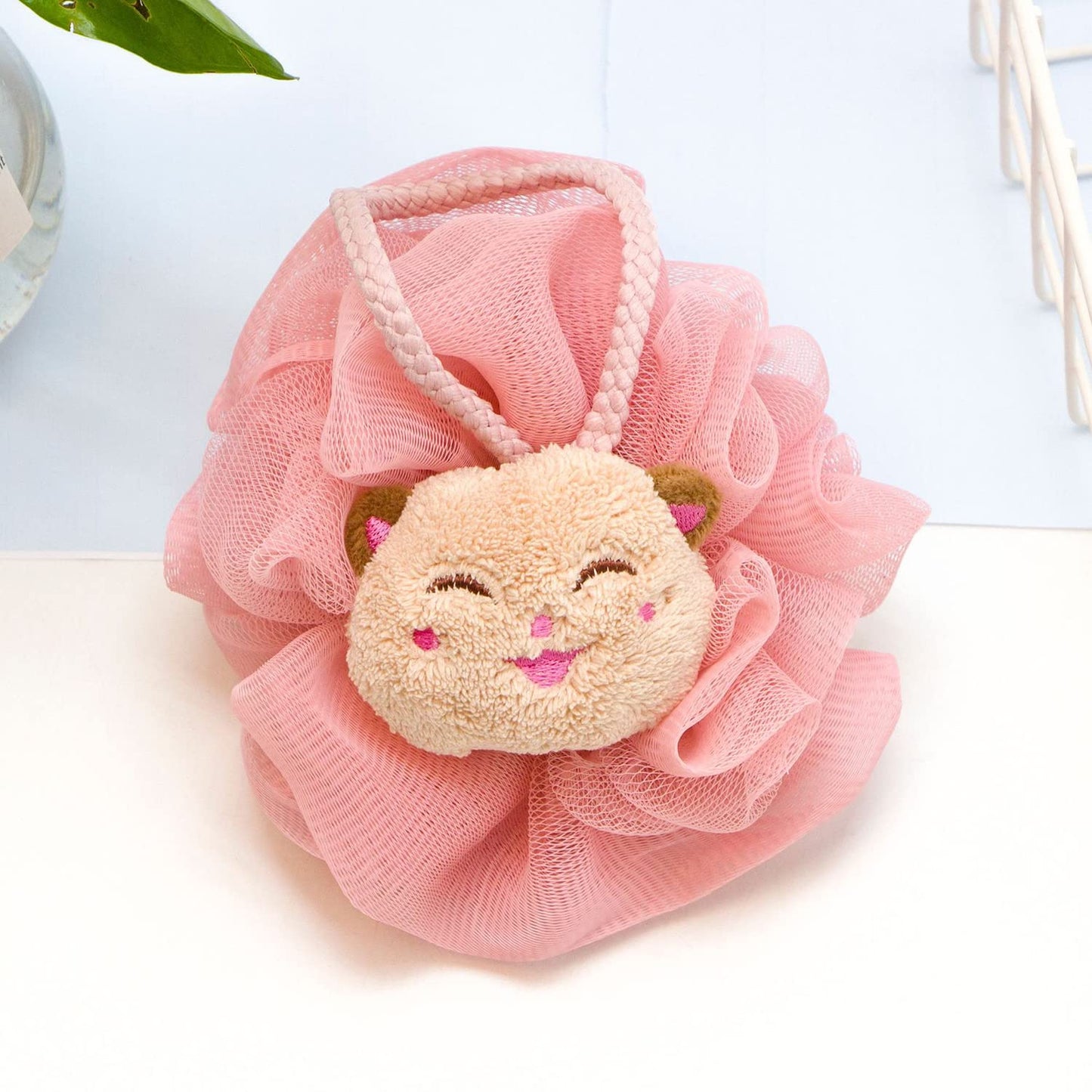 Cute Body Loofah Sponge Back Scrubber for Shower Loofah Women Anime Body Scrubber Cartoon Shower Loofah Baby Body Luffa Sponges Soft Large Loofah Body Beauty and Personal Care sailorsunny